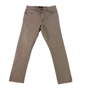 Proof Rover Slim Pants Mens 30x30 Brown Performance Cotton Stretch Huckberry